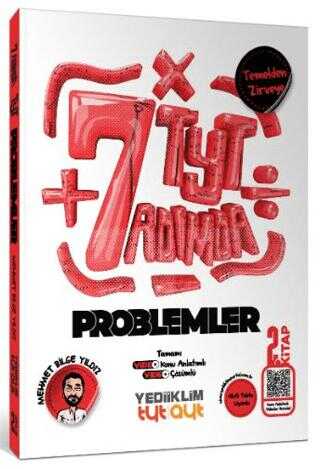 Yediiklim Yayınları 2025 Yedi Adımda Temelden Zirveye TYT Problemler Video Konu Anlatımlı Video Çözümlü Soru Bankası