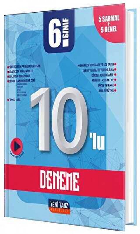 Yeni Tarz Yayınları 6. Sınıf 10`lu Deneme