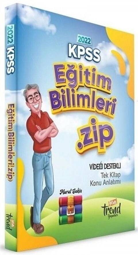 Yeni Trend 2022 KPSS Eğitim Bilimleri Zip Konu Anlatımı Tek Kitap