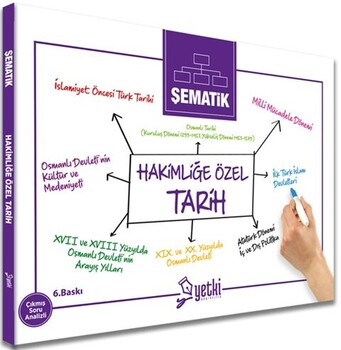 Yetki Yayınları Hakimliğe Özel Şematik Tarih
