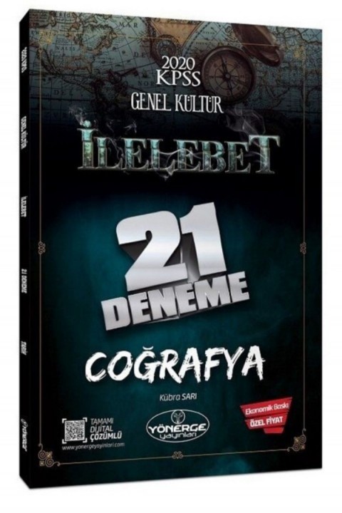 Yönerge Yayınları 2023 KPSS Coğrafya İlelebet 21 Deneme Çözümlü