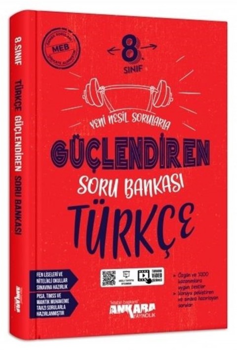 8. Sınıf Türkçe Güçlendiren Soru Bankası Ankara Yayıncılık