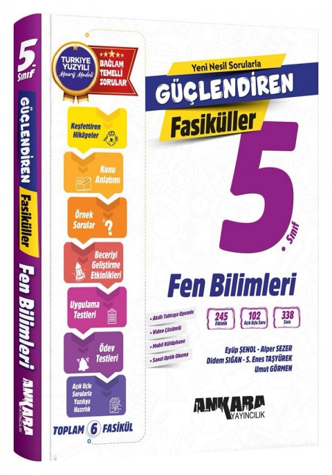 Ankara Yayıncılık 5. Sınıf Fen Bilimleri Fasikül