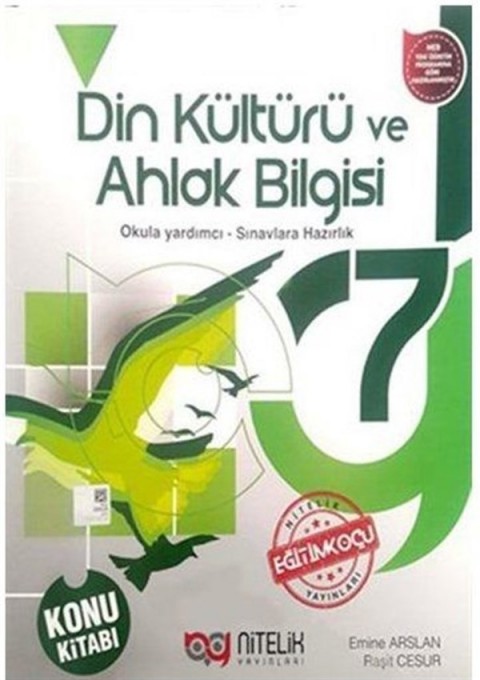 Nitelik Yayınları - Bayilik 7. Sınıf Din Kültürü ve Ahlak Bilgisi Konu Kitabı