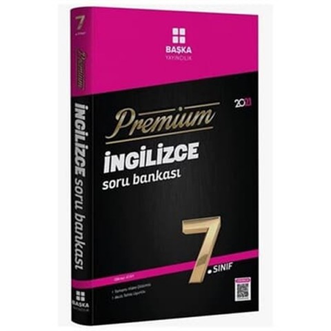 Başka Yayıncılık 7. Sınıf İngilizce Premium Soru Bankası