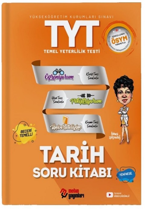 Metin Yayınları TYT Tarih Soru Kitabı