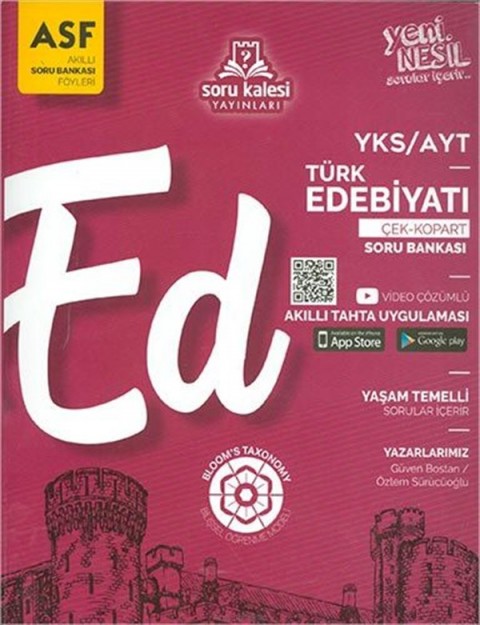 Soru Kalesi AYT Türk Edebiyatı Soru Bankası Föyleri
