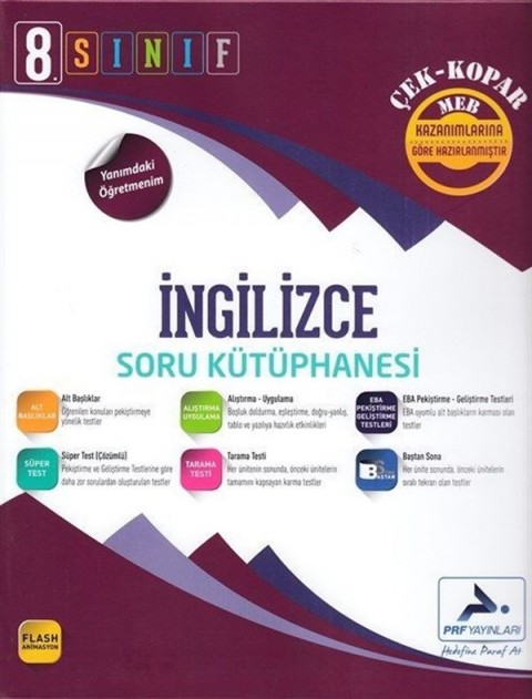 8. Sınıf İngilizce Soru Kütüphanesi