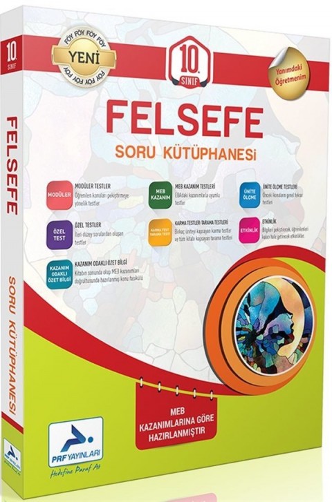 PRF Yayınları 10. Sınıf Felsefe Soru Kütüphanesi