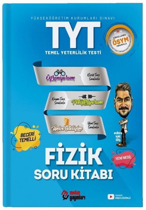 Metin Yayınları TYT Fizik Soru Kitabı Soru Bankası