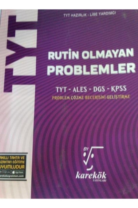 Karekök Yayıncılık TYT Rutin Olmayan Problemler