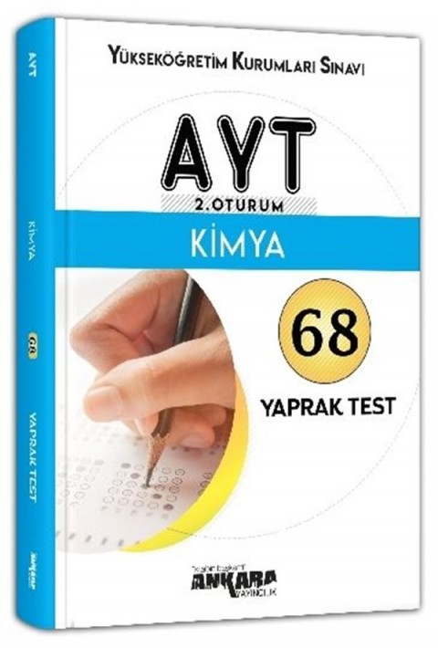 Ankara Yayıncılık AYT Kimya Yaprak Test