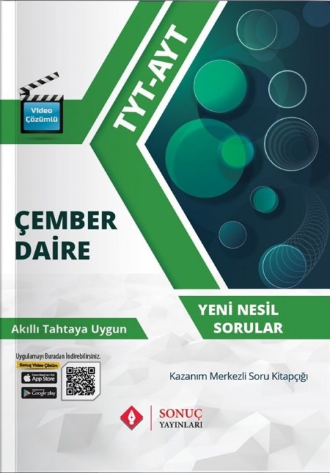 Sonuç Yayınları TYT AYT Çember Daire Kazanım Merkezli Soru Kitapçığı