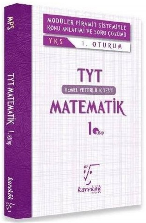 Karekök Yayıncılık YKS TYT Matematik 1. Kitap 1. Oturum