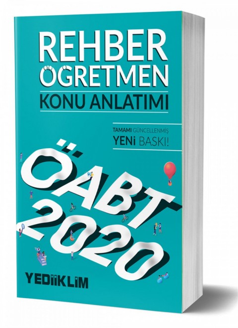 ÖABT Rehber Öğretmenliği Konu Anlatımlı Yediiklim Yayınları 2020