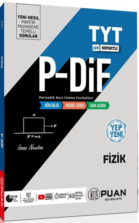 Puan Akademi Yayınları Puan Yayınları 2022 TYT Fizik PDİF Konu Anlatım Fasikülleri
