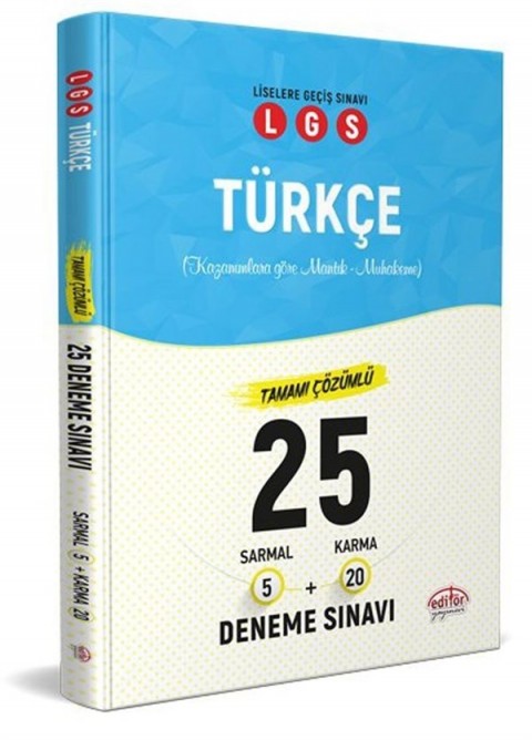 Editör Yayınevi LGS Türkçe 25 Branş Denemesi Nasıl Çözülür