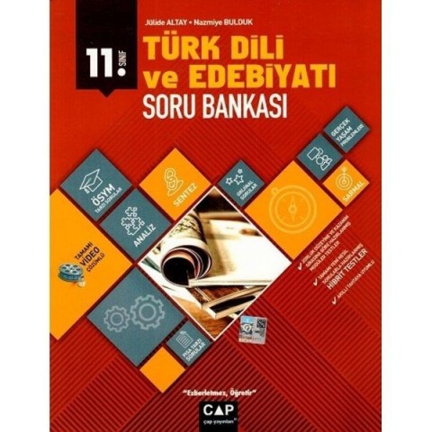 Çap Yayınları 11. Sınıf Anadolu Lisesi Türk Dili ve Edebiyatı Soru Bankası