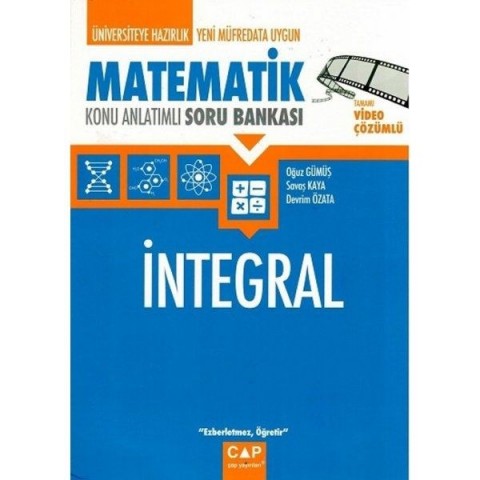 Çap Yayınları Matematik İntegral Konu Anlatımlı Soru Bankası