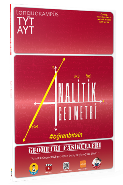 2021 TYT-AYT Analitik Geometri Soru Bankası Fasikül - Sayısal Gri Koç Yayınları