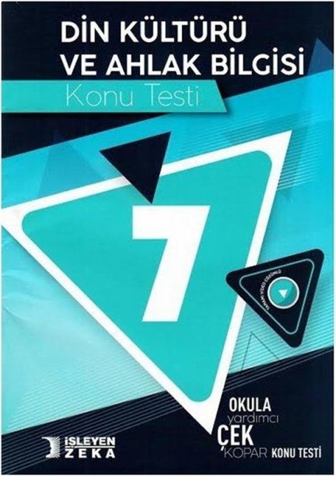 İşleyen Zeka Yayınları 7. Sınıf Din Kültürü ve Ahlak Bilgisi Konu Testi