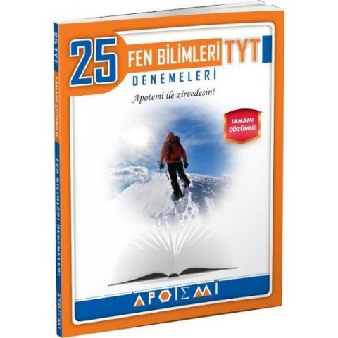Apotemi Yayınları TYT Fen Bilimleri 25`li Denemeleri