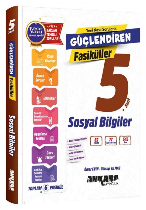 Ankara Yayıncılık 5. Sınıf Güçlendiren Sosyal Bilgiler