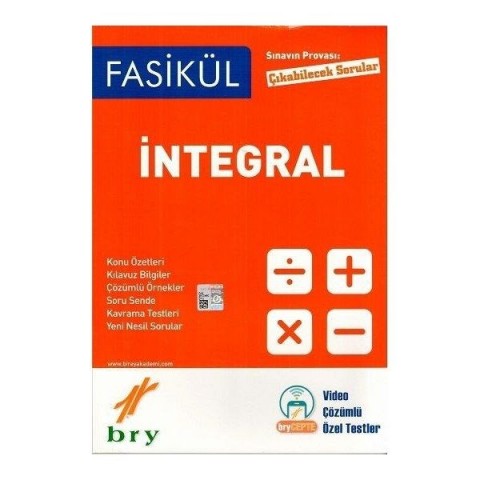 Birey Eğitim Yayınları Sınavın Provası Çıkabilecek Sorular - Fasikül İntegral
