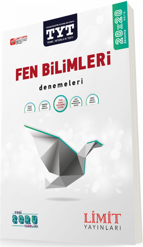 Limit Yayınları TYT Fen Bilimleri 20x20 Denemeleri