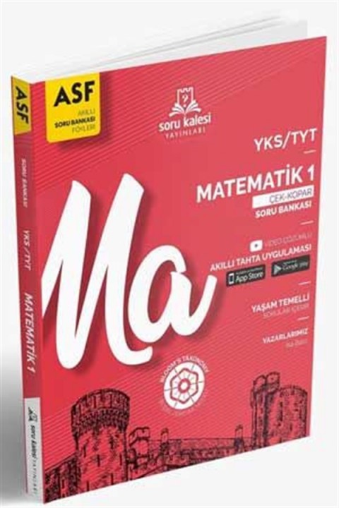 Soru Kalesi Yayınları TYT Matematik 1 Çek Kopart Akıllı Soru Bankası Föyü ASF