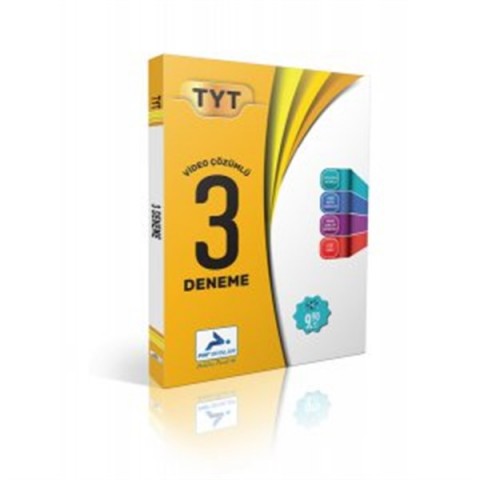 PRF Yayınları TYT Video Çözümlü 3 Deneme