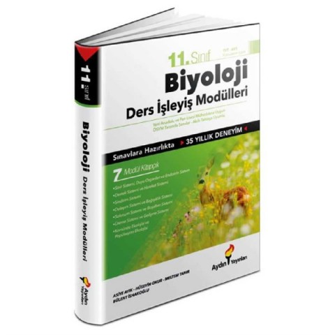 Aydın Yayınları 11. Sınıf Biyoloji Ders İşleyiş Modülleri