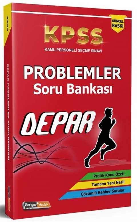 2021 KPSS Depar Problemler Örnek Çözümlü Soru Bankası