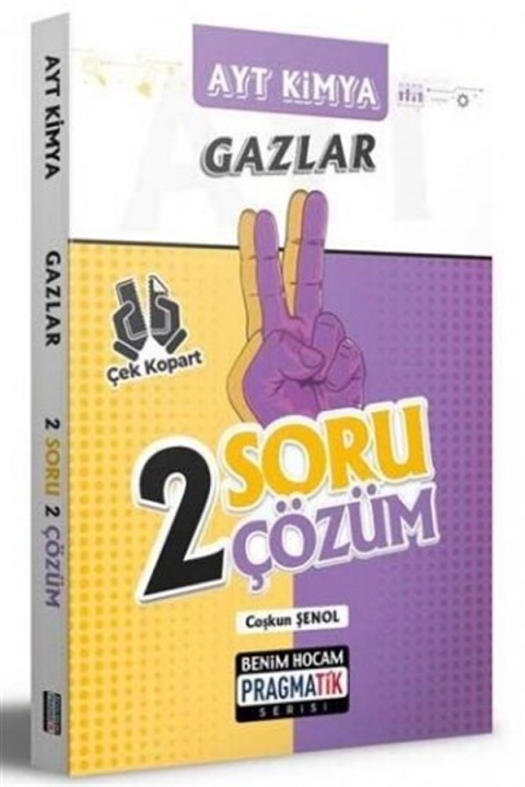 Benim Hocam Yayınları AYT Kimya Gazlar 2 Soru 2 Çözüm Pragmatik Serisi