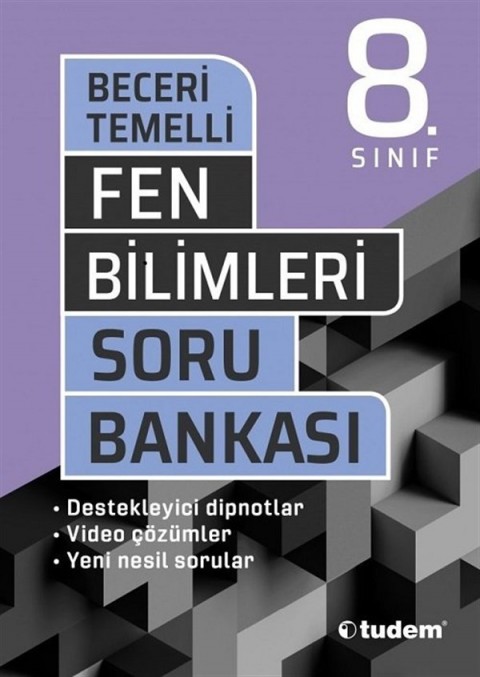 Tudem Yayınları - Bayilik 8. Sınıf Fen Bilimleri Beceri Temelli Soru Bankası