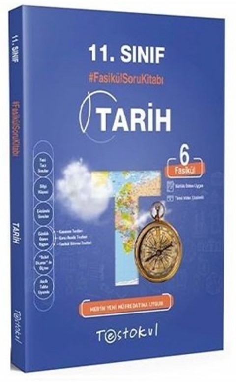 Test Okul Yayınları 11. Sınıf Tarih 6 Fasikül Soru Bankası