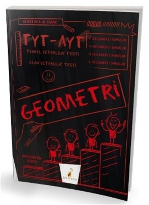 Pelikan Yayınları TYT AYT Geometri Merdiven Serisi Soru Bankası