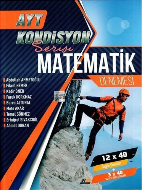 Hız ve Renk Yayınları AYT Matematik Kondisyon 12 x 40 Deneme