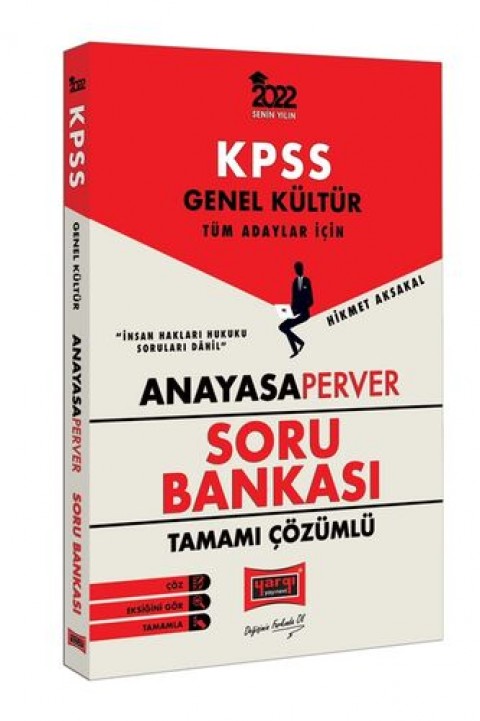 2022 KPSS Genel Kütlür Tüm Adaylar İçin AnayasaPerver Tamamı Çözümlü Soru Bankası