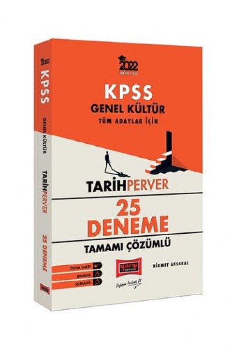 2022 KPSS Genel Kültür TarihPerver Tamamı Çözümlü 25 Deneme