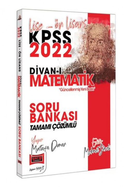 2022 KPSS Lise Ön Lisans Divan-ı Matematik Tamamı Çözümlü Soru Bankası