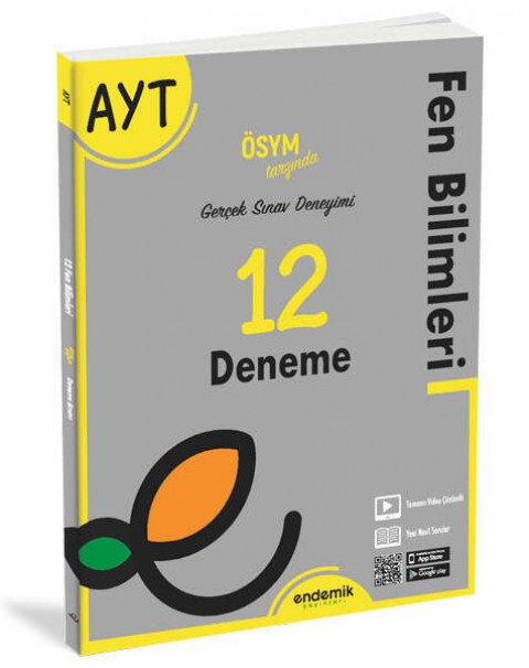 AYT Fen Bilimleri 12 Deneme Sınavı