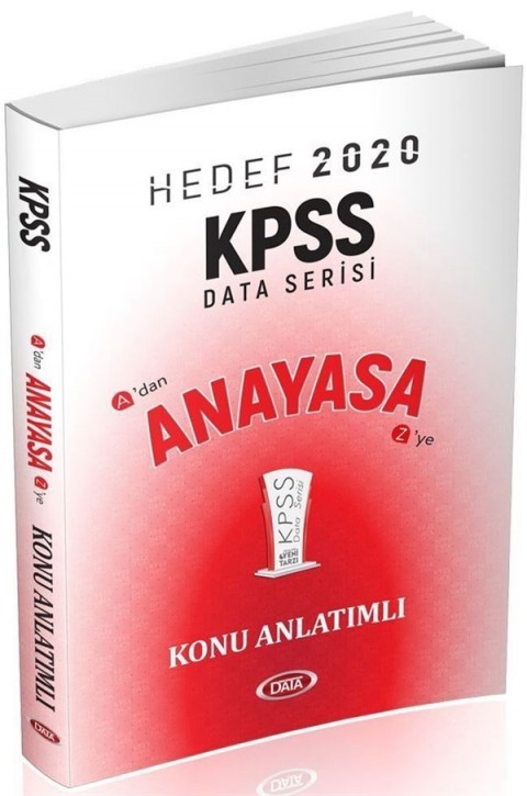 Data Yayınları Hedef 2020 KPSS Anayasa Konu Anlatımlı