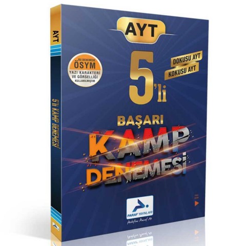 PRF Yayınları AYT 5 li Başarı Kamp Denemesi