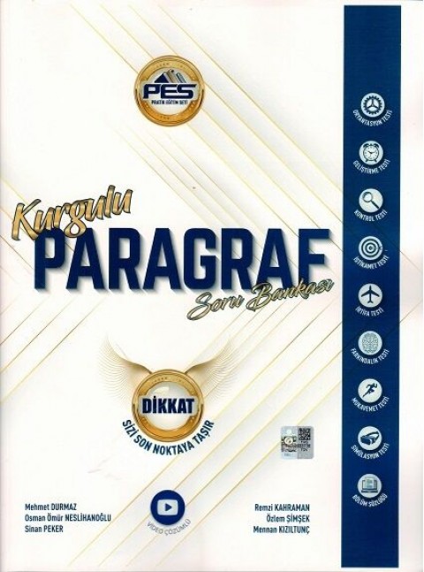 Pes Yayınları TYT AYT Paragraf Kurgulu Soru Bankası