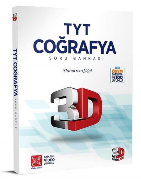 3D Yayınları TYT Coğrafya Soru Bankası