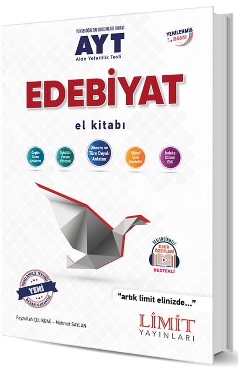 Limit Yayınları 2023 AYT Edebiyat El Kitabı